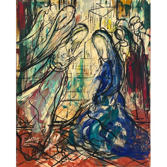 Michel Marie POULAIN - the Chapel of the Holy Cross white penitents
