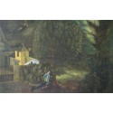 Philippe LELIEVRE Woman and dog