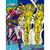 Gudmundur ERRO - Femme à l'épée
