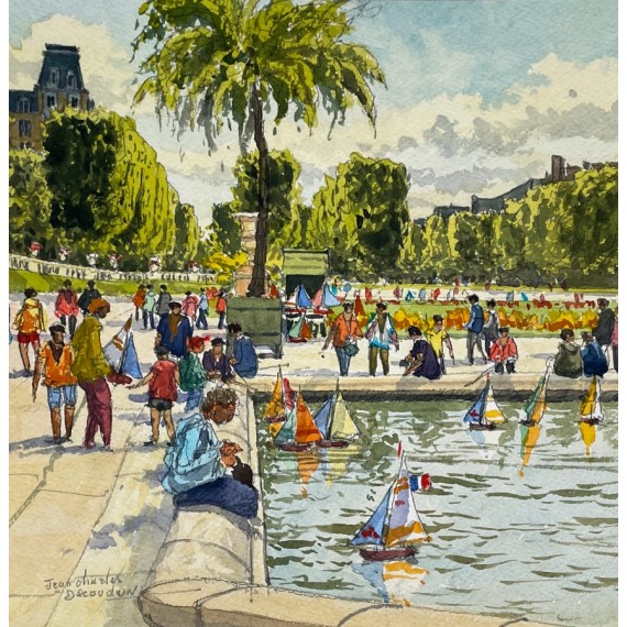jean charles decoudun Jardin du Luxembourg