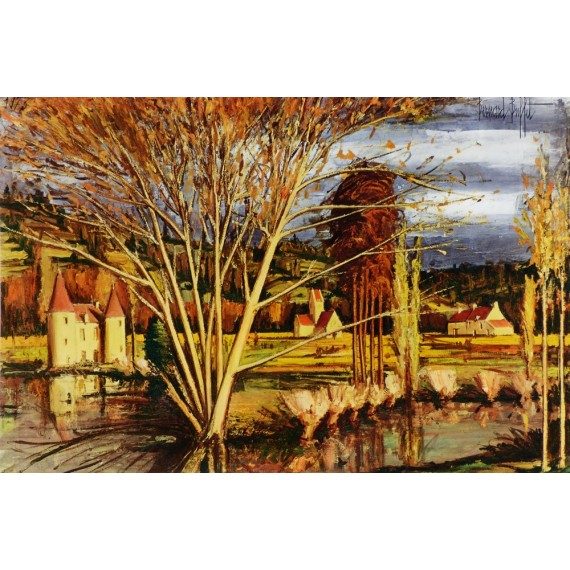 Bernard Buffet - Château en Bretagne