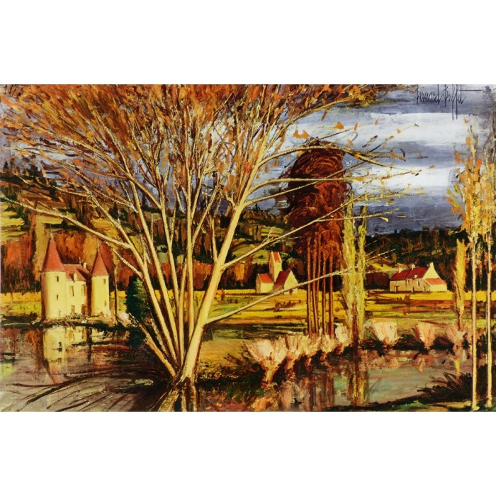 Bernard Buffet - Château en Bretagne