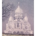 Aquatinte - le Sacré-Coeur de Montmartre
