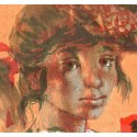 Lucien Joseph FONTANAROSA  - Young Girl with a Poppy