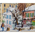 Le cabaret du Lapin Agile à Montmartre, Paris