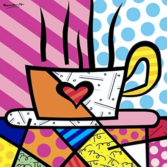 Latte Love romero britto 2015