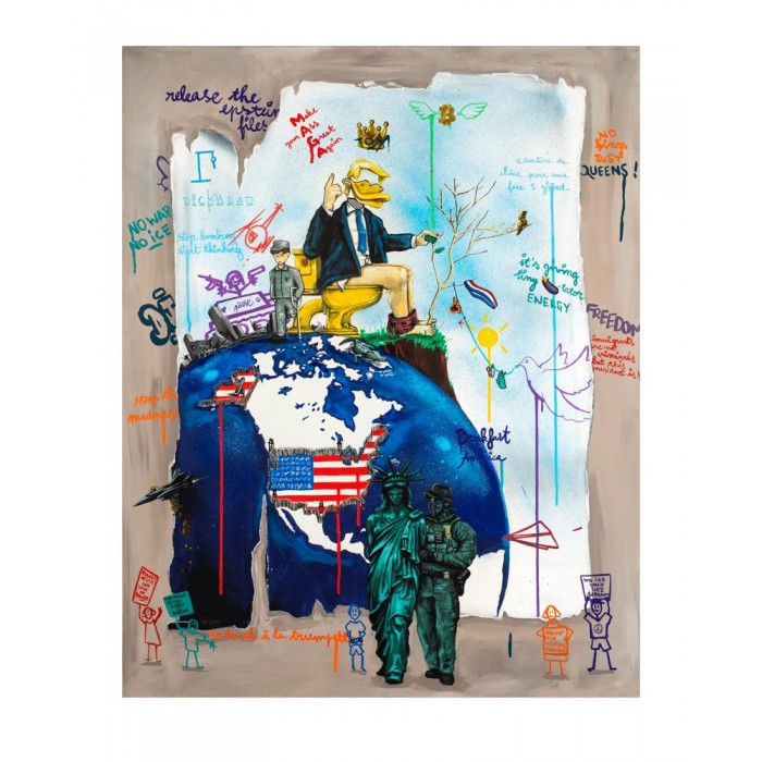 Édition limitée - Breakfast in America - 50x40cm