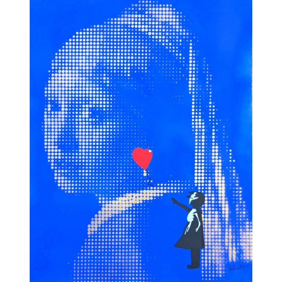 Vermeer Banksy  by wawapod
