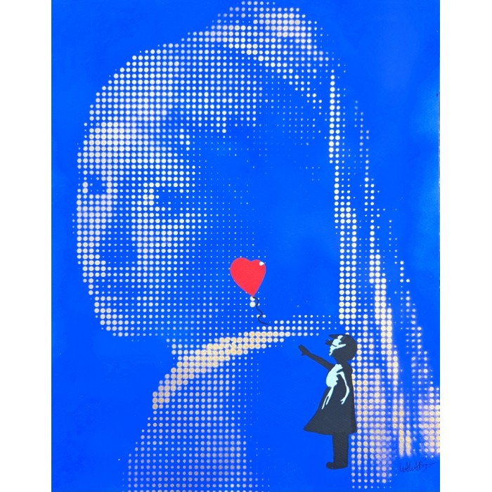 Vermeer Banksy  by wawapod