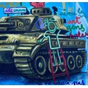 Spray for peace  par le street artiste DJALOUZ pour la Galerie ROUSSARD