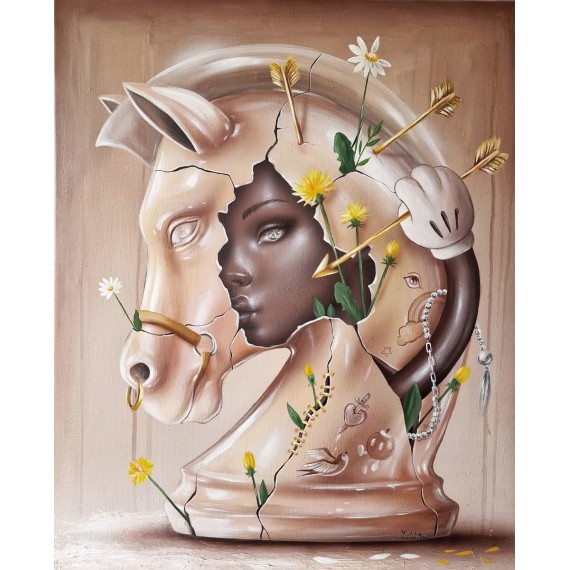 Peinture - Lux in Ruinis