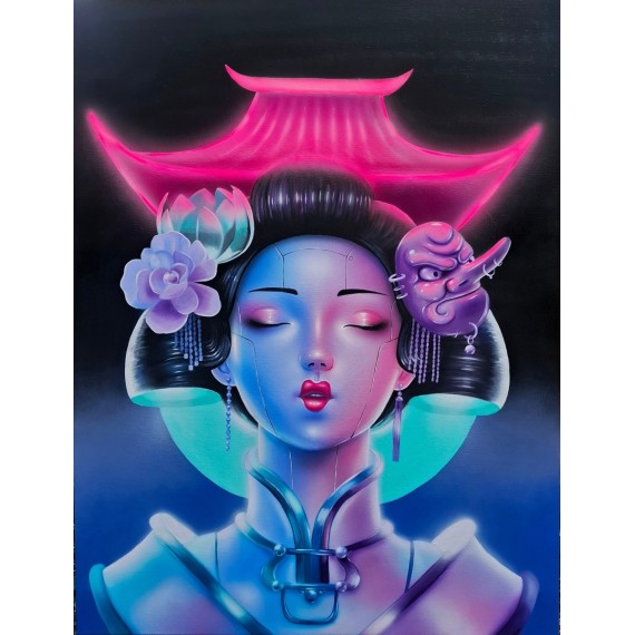 Painting - Silent interface