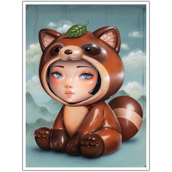 Limited edition - 20x15cm - Under the leaf