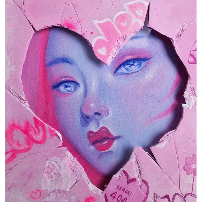 Painting - Loading… Heart