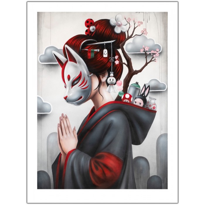 Tirage limité - 40x30cm - Ce qu'elle contient