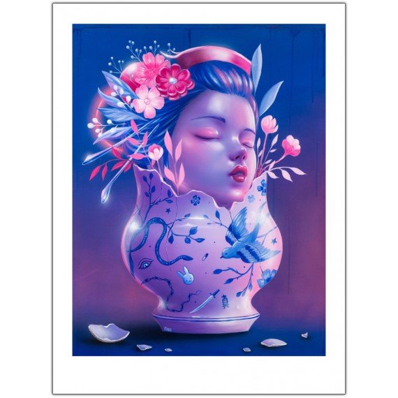 Limited edition - 40x30cm - Silent bloom