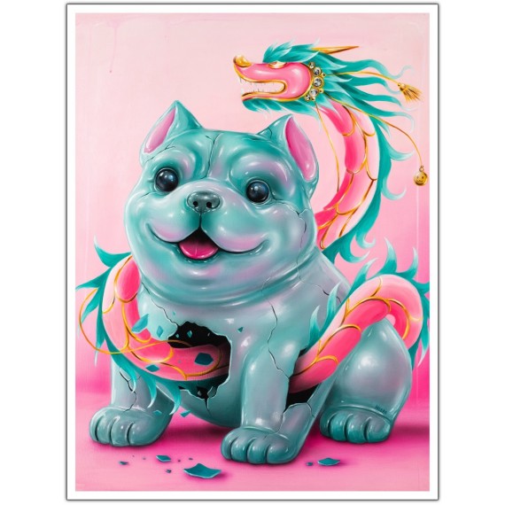 Limited edition - 20x15cm - The beauty that hides pain