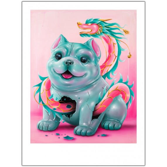 Limited edition - 40x30cm - The beauty that hides pain