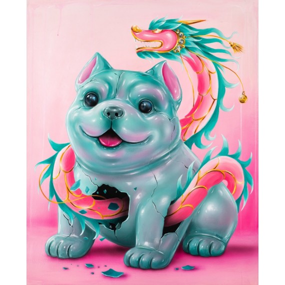 Peinture - The beauty that hides pain