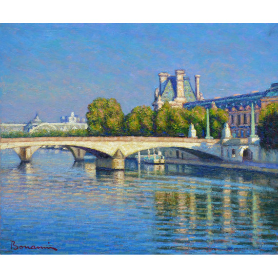 Le Pont sur la Seine à Paris