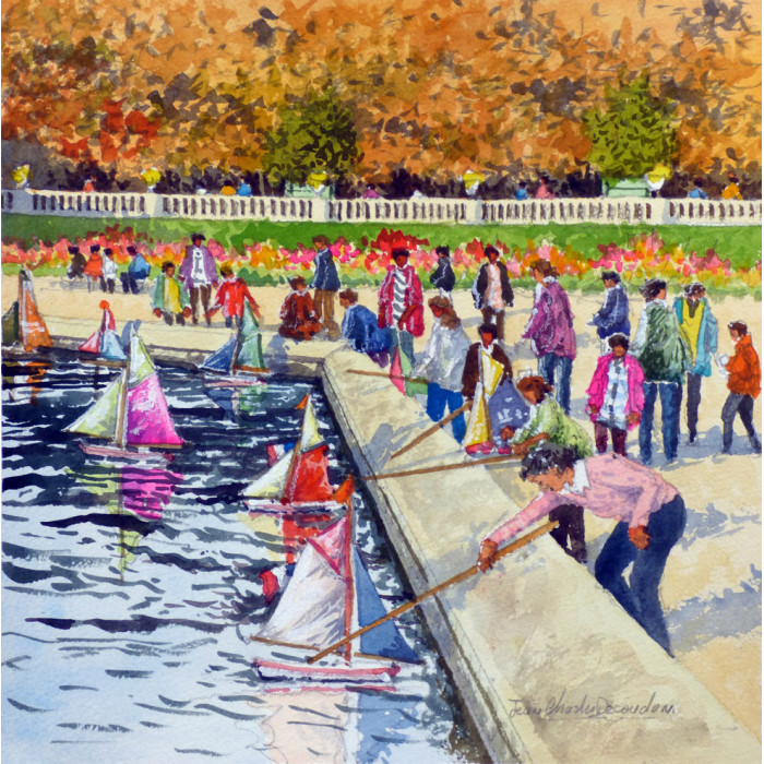 Les bateaux du Jardin du Luxembourg