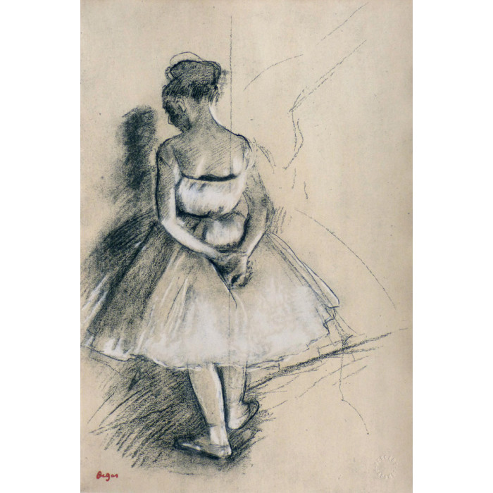 Edgar Degas Drawing Of A Ballerina Iii Auction