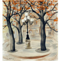 La Place de Furstenberg  (after Kisling)