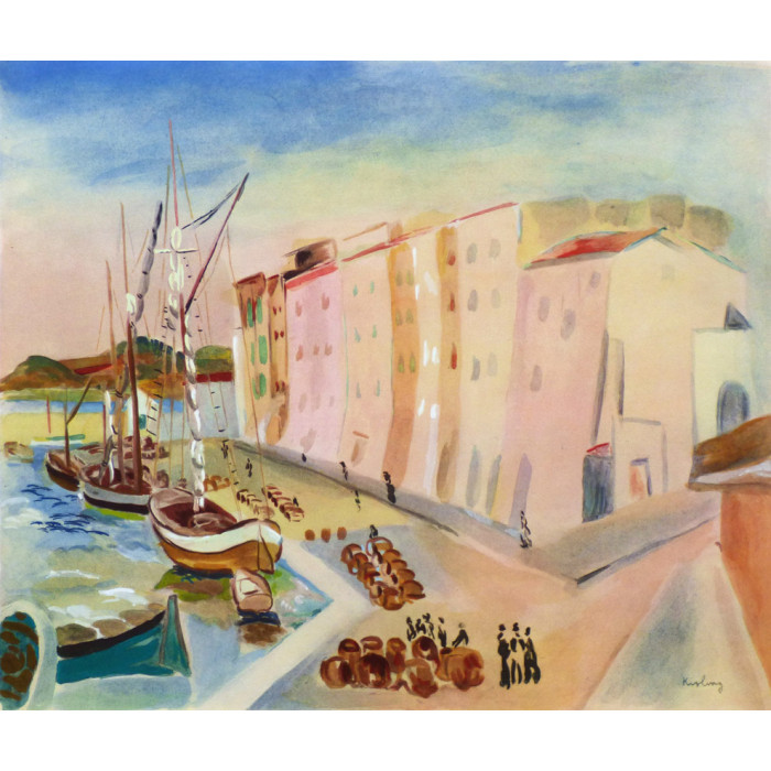 Saint-Tropez (after Kisling)