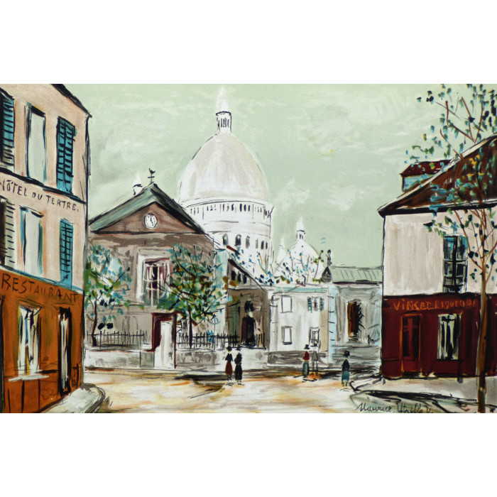 Montmartre, l'Église Saint-Pierre et le Sacré-Coeur