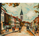 Small Town, Vacheresse, National Road Anse, Rhône, 1925