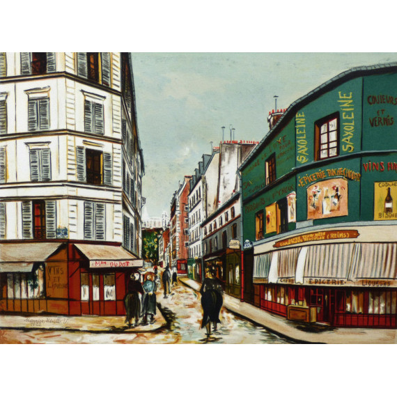 Montmartre, Épicerie Rochechouart, 1923