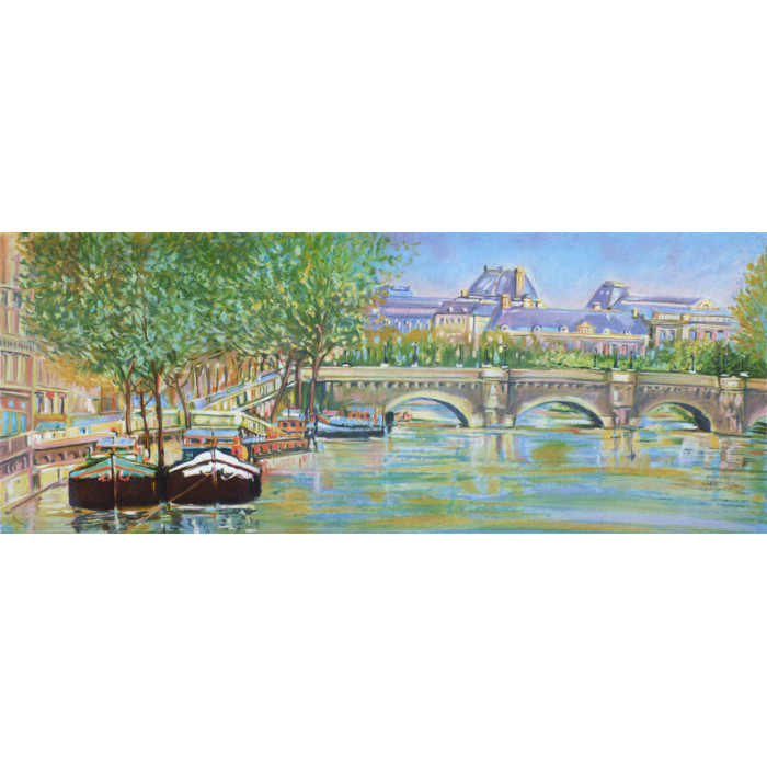 Paris, le Pont sur la Seine