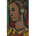 Portrait (after Georges Rouault)