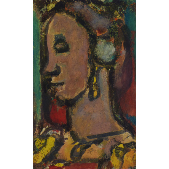 Portrait (after Georges Rouault)