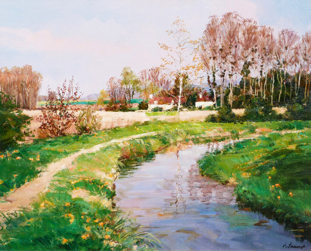 Claude JOUSSET|buy art and biography|impressionism|french landscape