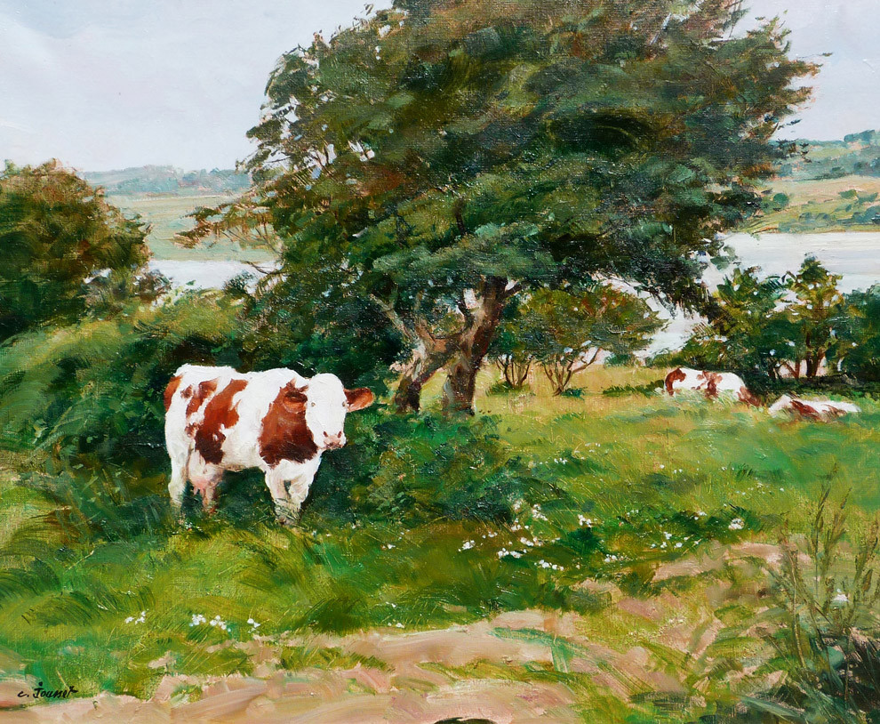 Claude Jousset 油絵 Claude JOUSSET|buy art and biography|impressionism|french landscape