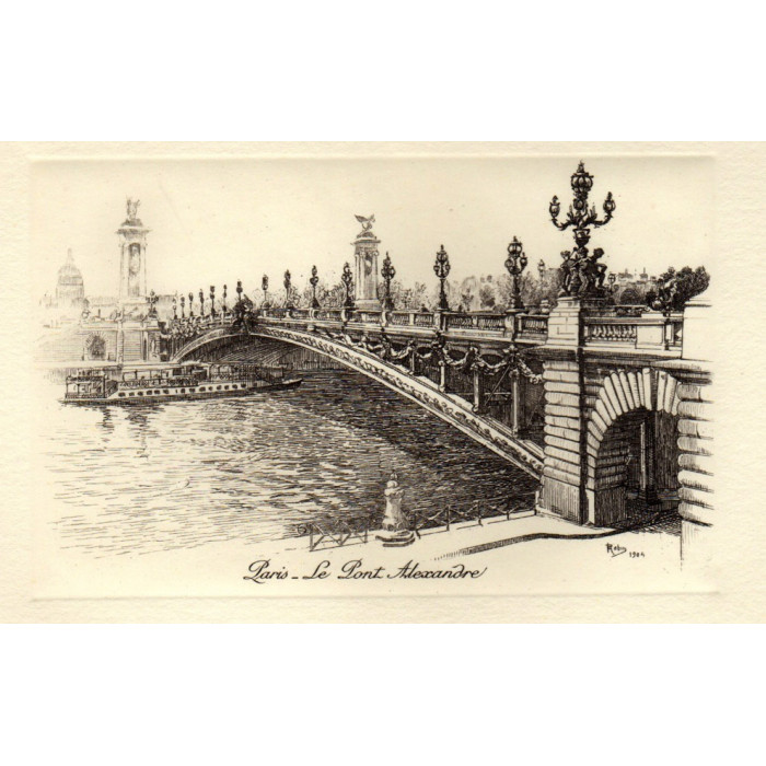 Paris, le Pont Alexandre