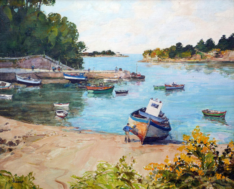 Claude JOUSSET|achat d'oeuvres art et biographie|impressionnisme