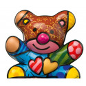 The Brown Bear -sculpture-romero-britto