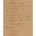 LETTER - Céline to Gen Paul