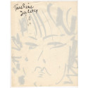 Portrait de femme, Pauline Julien -gen-paul-