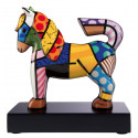 Le petit cheval -sculpture-romero-britto