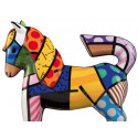 Le petit cheval -sculpture-romero-britto