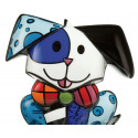 The big dog -sculpture-romero-britto