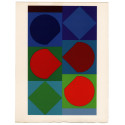 Victor Vasarely - Beryll - Lithographie originale