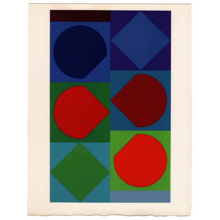 Victor Vasarely - Beryll - Original lithograph