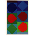 Victor Vasarely - Beryll - Lithographie originale