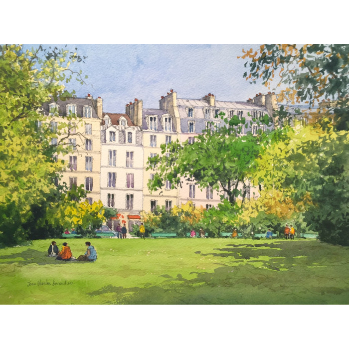 Gardens in Paris