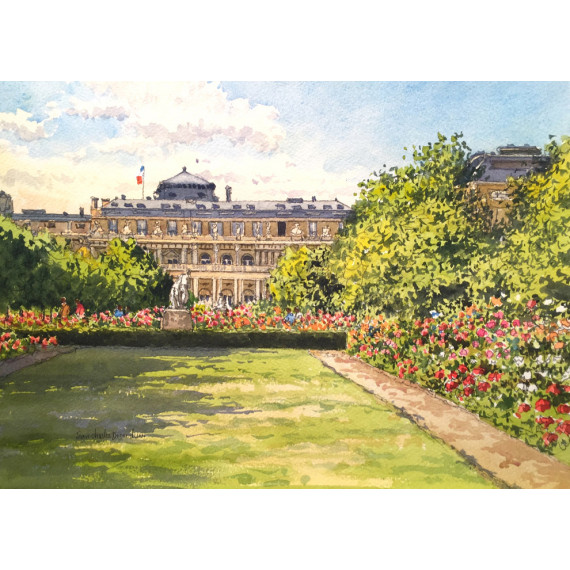 Gardens in Paris
