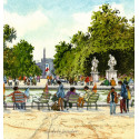 Le Jardin des Tuileries à Paris